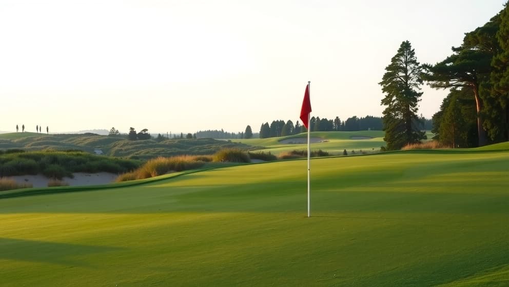 Ludvig Åberg idag i andra ronden av PGA Championship